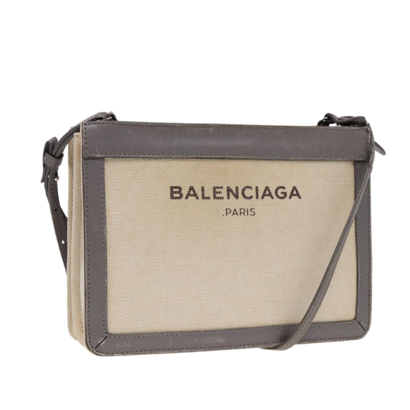 Balenciaga Beige Canvas shoulder - Picture 1 of 10